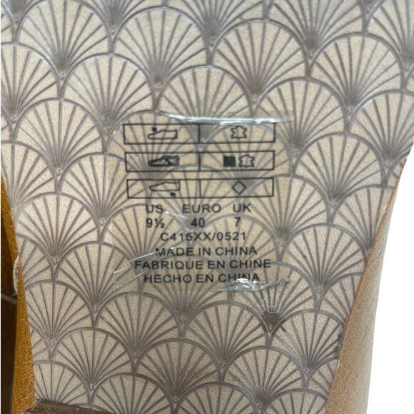 Kelsi Dagger US 9.5 Brooklyn Sail Shearling Lined Mule Tan - Picture 11 of 11